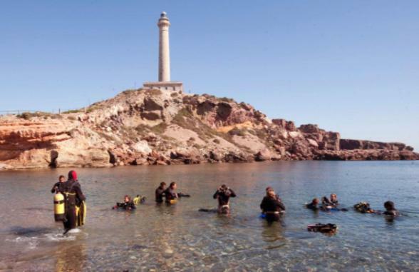 Cabo Palos Apt Salinas Marchamalo*Playa Amoladeras Cabo de Palos Eksteriør bilde